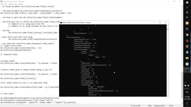 index trong mongodb смотреть онлайн