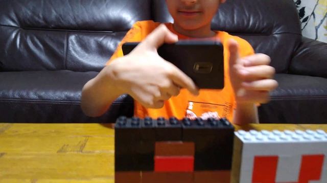 Making a Lego Cops n Robbers Game Skin Head Dude and Minecraft Red Creeper in 4K смотреть онлайн