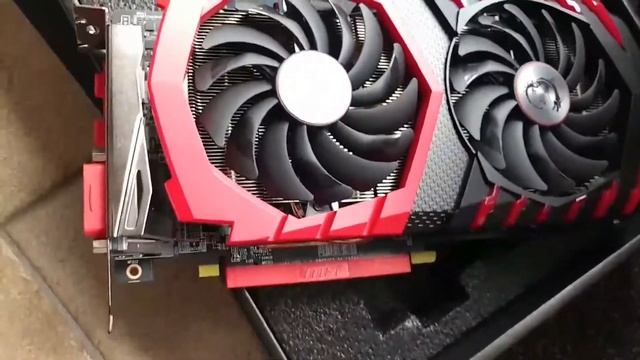 MSI RX 570 4GB Unboxing and first look! RX570 смотреть онлайн