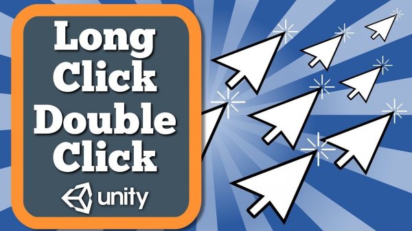 Unity Tutorial How To Detect Long Mouse Click And Double Mouse Click In Game With Simple C# Scripts