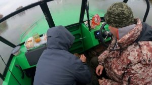 Покатались на лодке ORIONBOAT 51 FISH SERIES и даже поймали судачка.