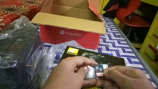 Nikon D5200 with 18-55mm kit lens unboxing in India!!! смотреть онлайн