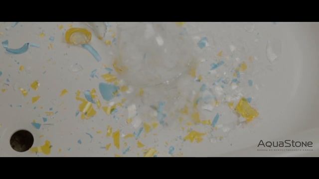 Краштест мраморной ванны AquaStone смотреть онлайн