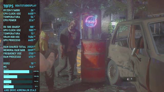RESIDENT EVIL 3 REMAKE / RYZEN 5 5600G / RX 580 8GB 2048SP / TESTING IN 1080P ULTRA ! смотреть онлайн