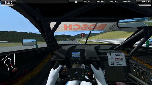 RaceRoom racing experience DTM Multiplayer смотреть онлайн