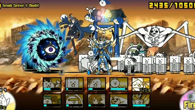 Прохождение Deadly carnival ||.The Battle Cats смотреть онлайн
