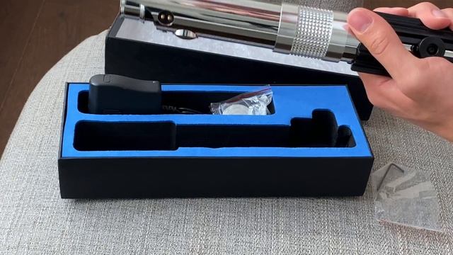 Распаковка Светового Меча Энакина Скайуокера из Сингапура! (89sabers NeoPixel Skinnyflex)