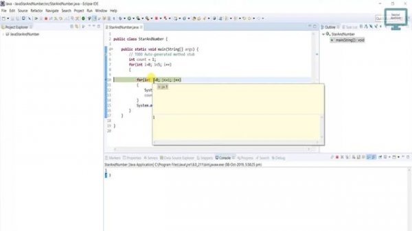 Number Pattern - 8 Program (Logic) in Java