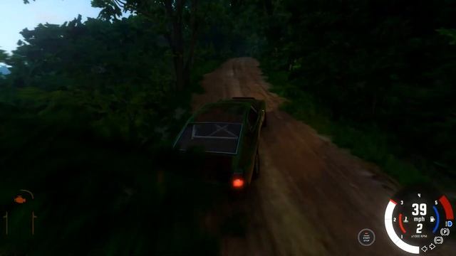 Beamng Drive | Rally Run With An Old Off-road Muscle Car смотреть онлайн