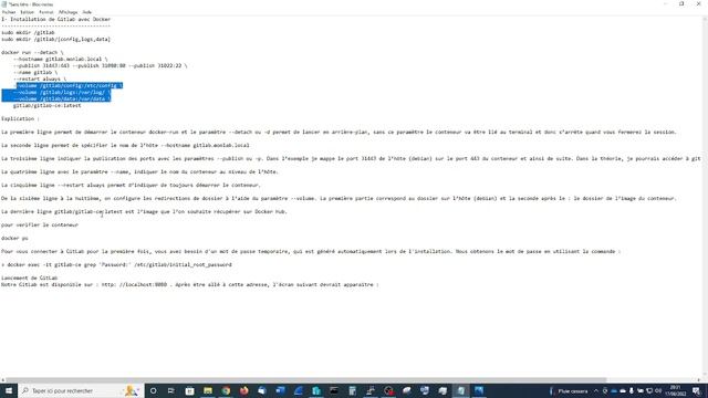 ? GITLAB 1 : Installation sous Docker sur une machine Debian 11 смотреть онлайн