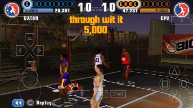 NBA Street Showdown PSP Gameplay FULL HD (PPSSPP 1.16.6) смотреть онлайн