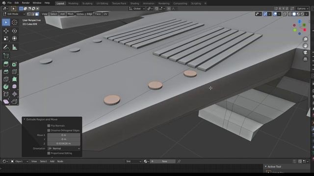 Battleship Speed Modeling - Grid Modeler (blender addon) смотреть онлайн