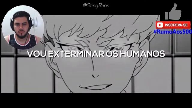 React a Rap do Ryo Asuka (Devilman Crybaby) | Eu Sou Satan | Sting Raps смотреть онлайн