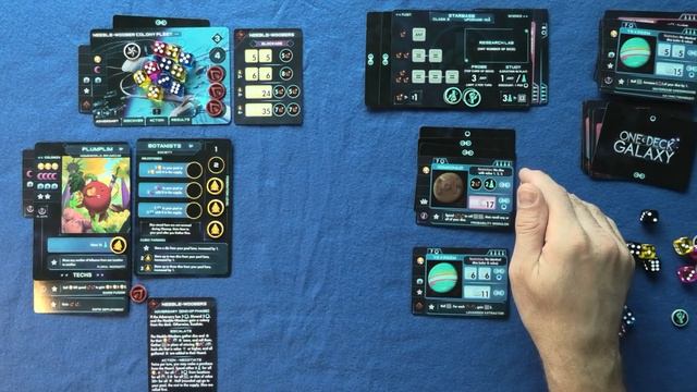 One Deck Galaxy - обзор и геймплей смотреть онлайн