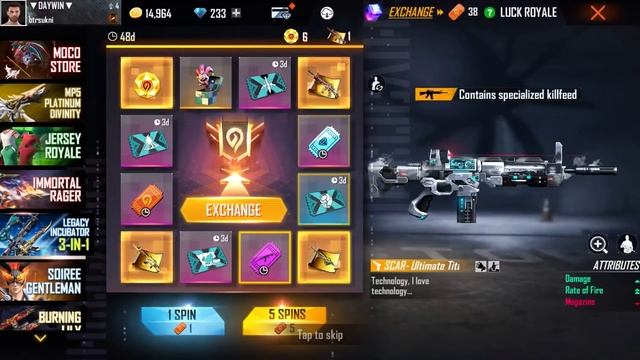 POOR ADAM ? GOT MP40 SKIN ? 1 FREE INCUBATOR CARD ? FREE FIRE смотреть онлайн