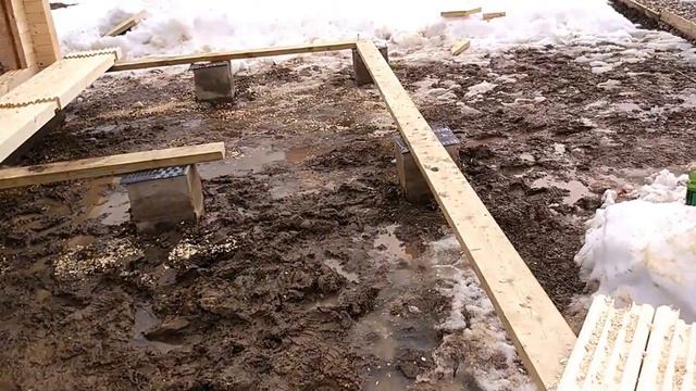 Строительство бани из профилированного бруса смотреть онлайн
