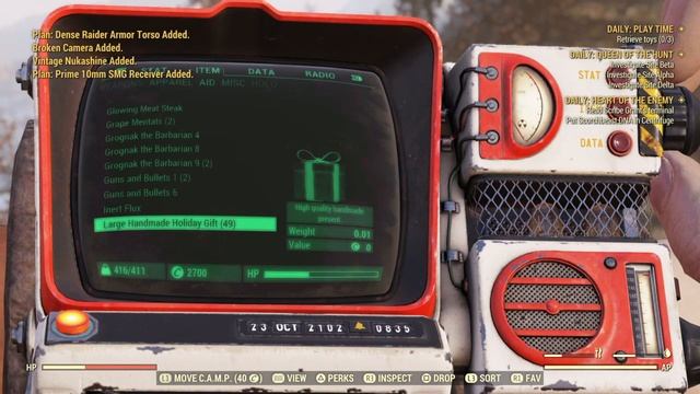 Fallout 76 - 64 Large Holiday Gifts Opening 65k+ Caps Spent *Holiday Scorched Event смотреть онлайн