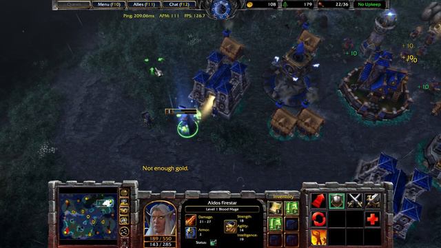 Warcraft 3 - 0 of 10 difficulties. free win without effort as opponent left. смотреть онлайн