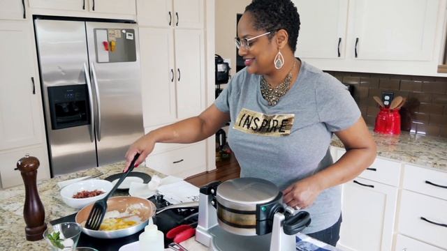 Everything Stuffed Waffles | Chef Lorious