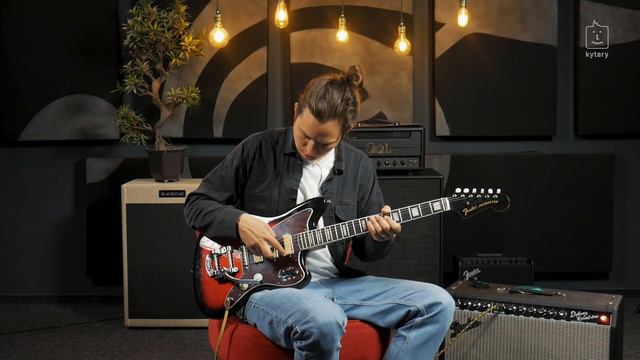 HRR: Fender Gold Foil Jazzmaster EB CAB смотреть онлайн