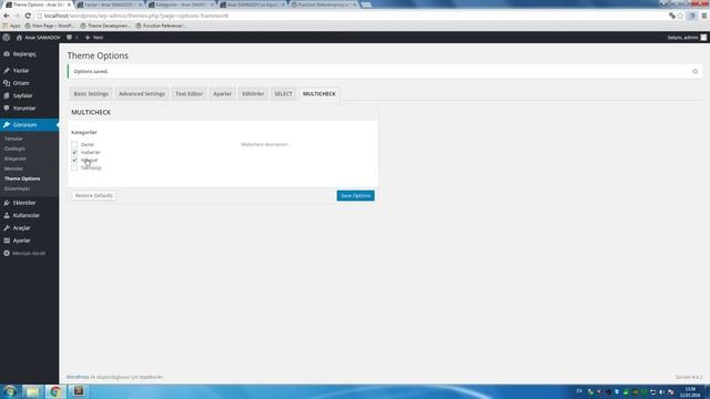 #4 - wordpress options framework - multicheck option смотреть онлайн