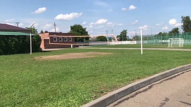 Станица Каневская. Обзор стадиона Олимп.