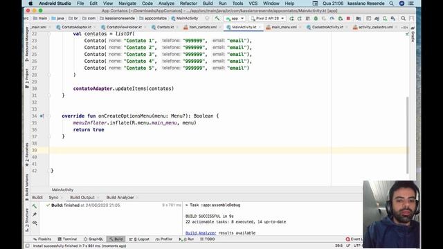Kotlin e Android 7 - Criando Menu do Android смотреть онлайн