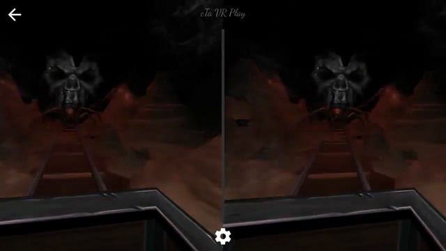 Darkness Roller Coaster VR Google Cardboard 3D || 1080p Virtual Reality смотреть онлайн