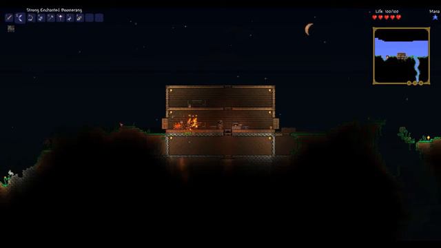 Террария прохождение#2-Куча золото и не только!