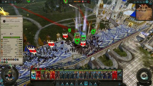 ELVEN BLITZ ASSAULTS!| WARHAMMER 2: Total War (Avelorn) The Queen and The Crone! #8 | SurrealBelief смотреть онлайн