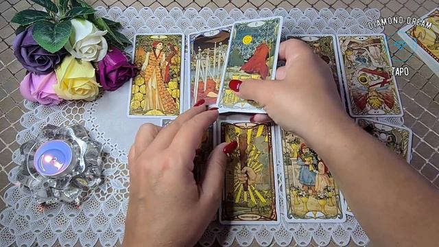 ЕГО ЧУВСТВА КО МНЕ, ЕГО МЫСЛИ, ЕГО НАМЕРЕНИЯ, ЕГО ДЕЙСТВИЯ. Таро Онлайн Расклад Diamond Dream Tarot смотреть онлайн