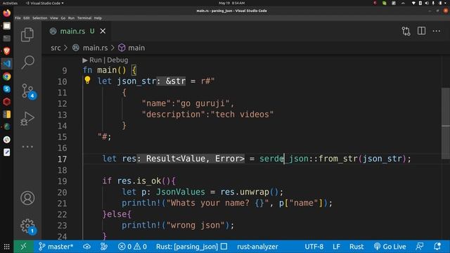 Rust Tutorial: Parsing JSON Data || Aliasing IN HINDI смотреть онлайн