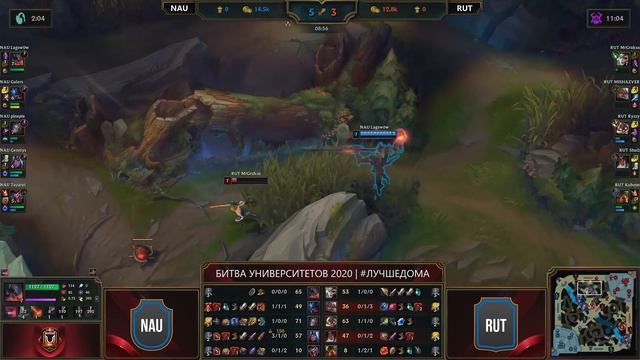 Red Bull Университеты 2020 | Групповая стадия | Неделя 2 | День 1 | NAU vs RUT смотреть онлайн