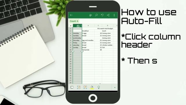 HOW TO CREATE A TABLE IN EXCEL USING A MOBILE DEVICE IN 2020 | EXCEL TUTORIAL 2020 смотреть онлайн