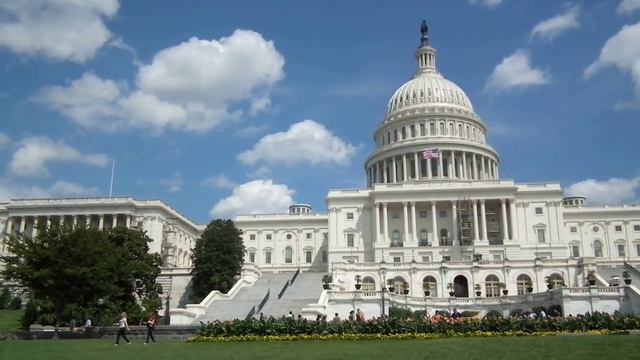 United States Capitol & Washington Monument Full HD смотреть онлайн