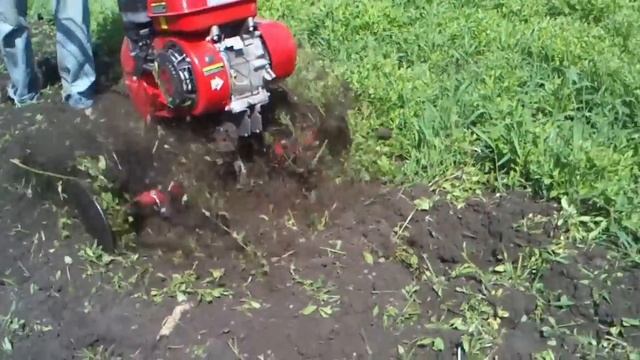 Культиватор DDE V600II-65HPR МУСТАНГ-2 вспашка смотреть онлайн