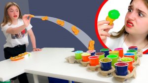 УЖАСНЫЙ НАГГЕТС ПОНГ!! Челлендж