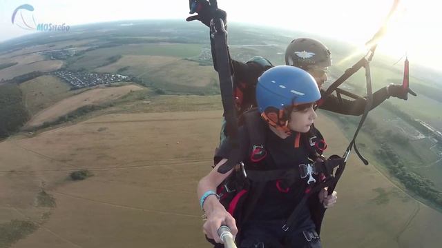 Параплан первый полет