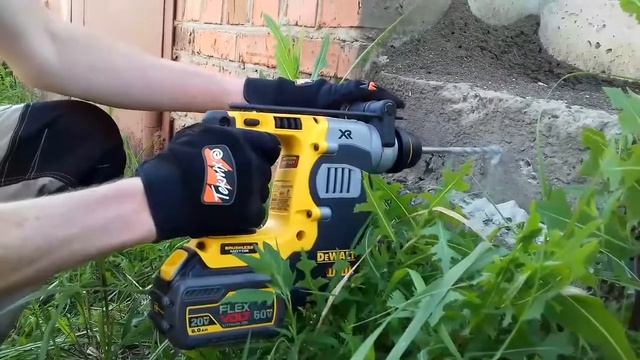 Тестирование перфоратора Dch273 от Dewalt