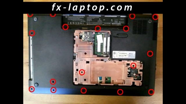 Disassembly HP Pavilion G7 - replacement, clean, take apart, keyboard, screen, battery смотреть онлайн