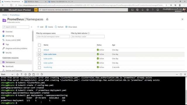 Prometheus Deployment with Azure Kubernetes AKS смотреть онлайн