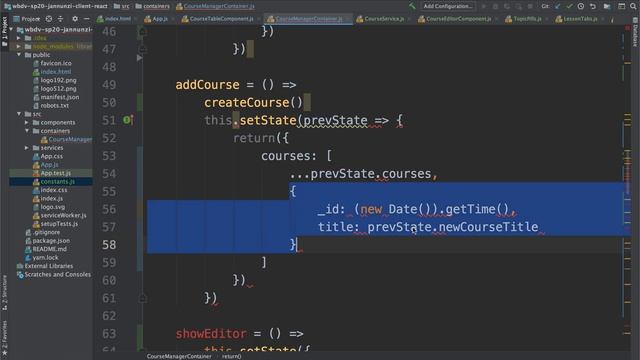 Posting Data to REST API with React cs4550 w4 4370 смотреть онлайн