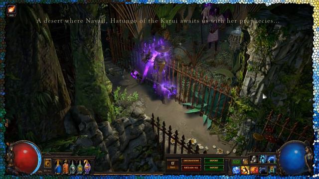 Hideout tour from Path of Exile, Betrayal League. смотреть онлайн