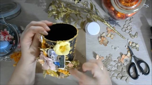 МК стакан кофе|Step By Step Tutorial Altered Cup Of Coffee Lemoncraft By Ragozina Olya