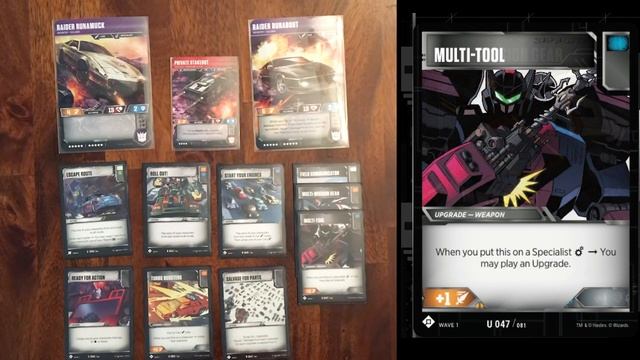 Making A Runamuck/Runabout Deck - Transformers Trading Card Game TCG смотреть онлайн