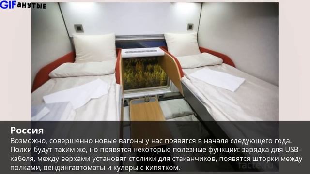 Как выглядят плацкартные вагоны в разных странах мира смотреть онлайн