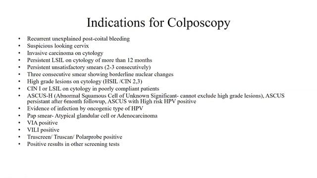 Screening of Premalignant & Malignant Conditions of Cervix and CA Cervix 18.12.2021 смотреть онлайн