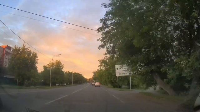 Поездка на автомобиле из СНТ "Автомобилист" в Тюмень смотреть онлайн