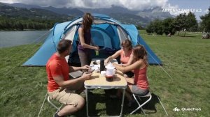 Палатки семейные ARPENAZ FAMILY 6.3 ( 3-х комнатная большая палатка  ) | Декатлон