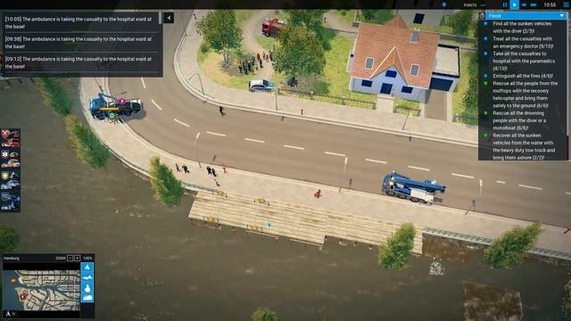 Emergency 5 - Flood in Hamburg - Walkthrough #5 HD смотреть онлайн